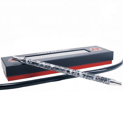 Силіконовий шланг з карбоновим мундштуком "AMY Deluxe Skull", серія AS04, фото 1