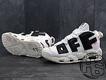 Чоловічі кросівки Nike Air More Uptempo x Off-White AA4060-201, фото 6