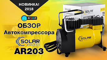 Обзор автокомпрессора Solar AR203