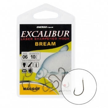 Гачок Excalibur Bream Maggot NS №12