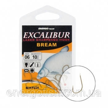 Гачок Excalibur Bream Match Brown №10