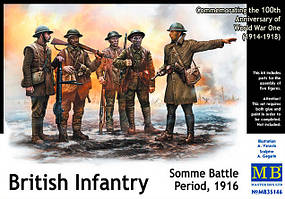 Британська піхота, період Битви на Соммі, 1916. 1/35 MASTER BOX 35146