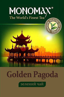 Чай Мономах Golden Pagoda / Золота Пагода, зелений, 90г (знятий з виробництва), фото 2