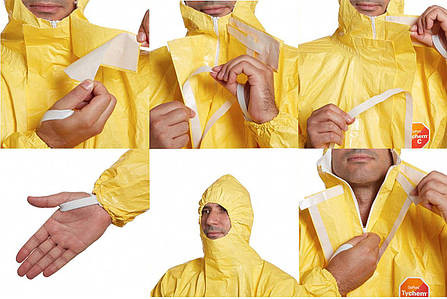 Комбінезон Tyvek DuPont Tychem XL, фото 3