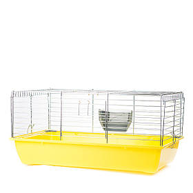 Клітка для гризунів, цинк RABBIT 80 FOLDING InterZoo 78*48*37.5 см