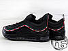 Чоловічі кросівки Nike Air Max 97 OG x Undefeated Black/Gorge Green/White/Red AJ1986-001, фото 7