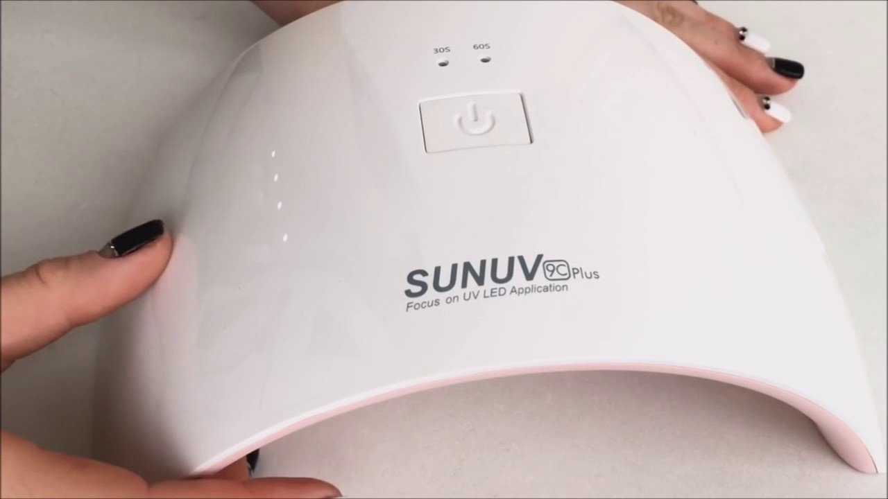 LED-лампа Акція!Sun 9c 24W UV LED для сушіння нігтів гелю та гель лаку