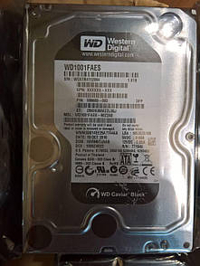 Жорсткий диск Western Digital Black 1TB (7200rpm/64MB/WD1003FZEX/3.5/SATA III/бу)