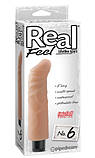 Реалістичний вібратор — Real Feel Lifelike Toyz No. 6 — Flesh, фото 2