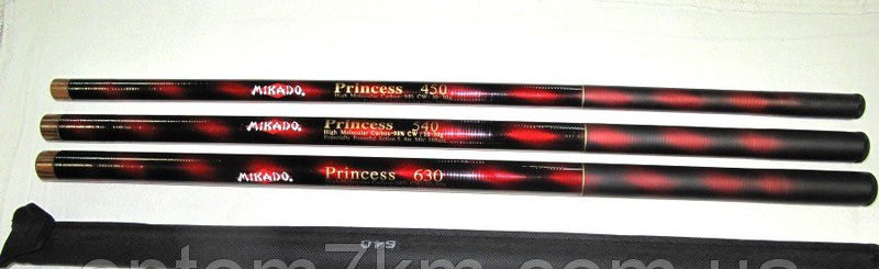 Маховая удочка Mikado "Princess"6.3 м укороченная - фото 3 - id-p640836552