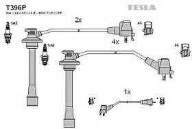 Автомобільні дроти запалювання Tesla T396P