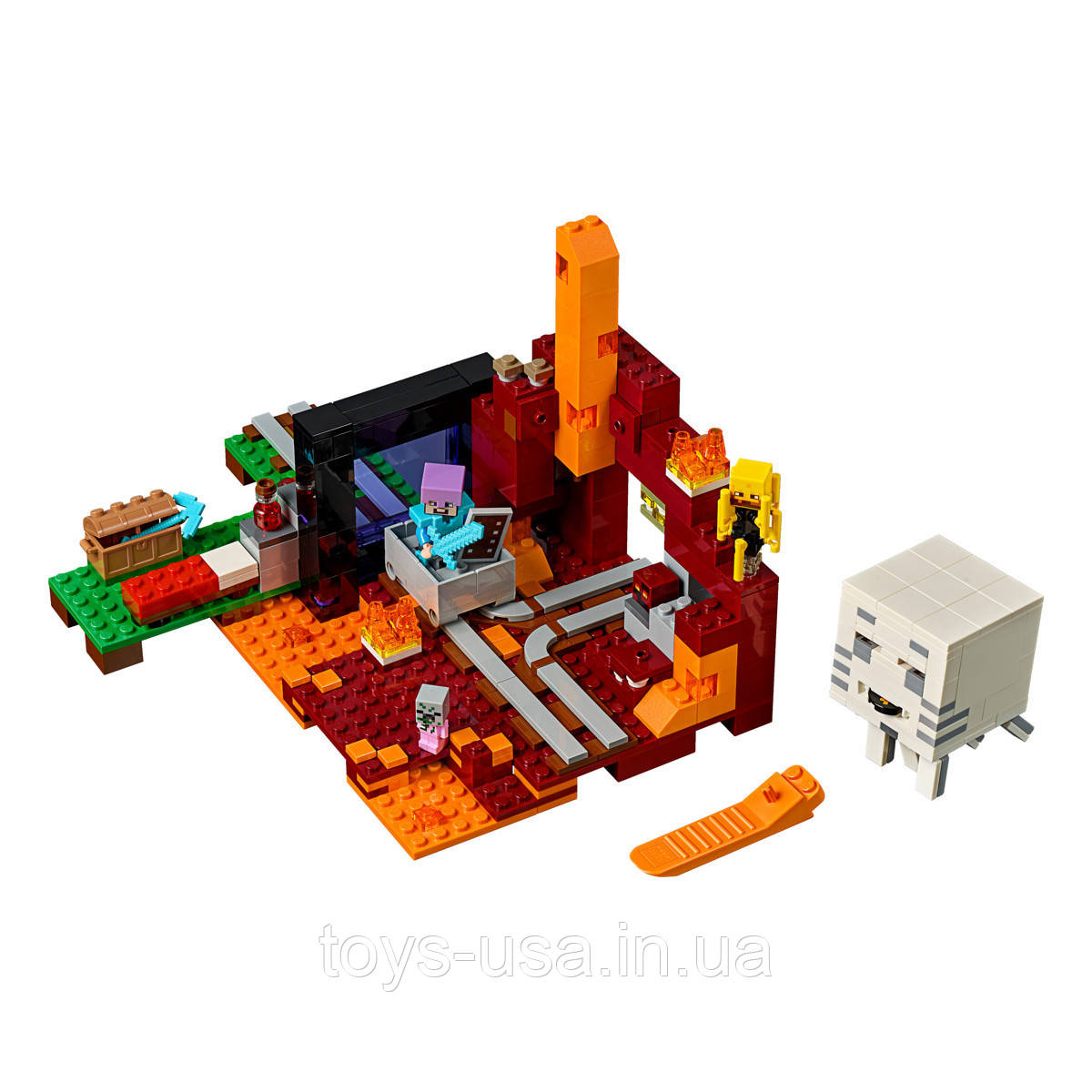 Lego Minecraft Портал в Підземеллі 21143, фото 1