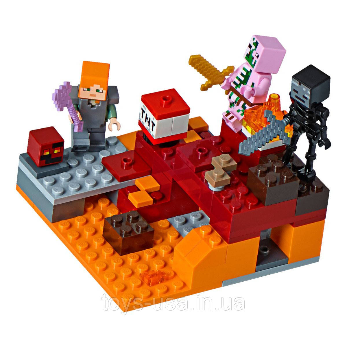 Lego Minecraft Бій в Підземеллі 21139, фото 1