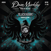 Струны для гитары Dean Markley 8004 BLACKHAWK COATED ELECTRIC MTHB (11-49)