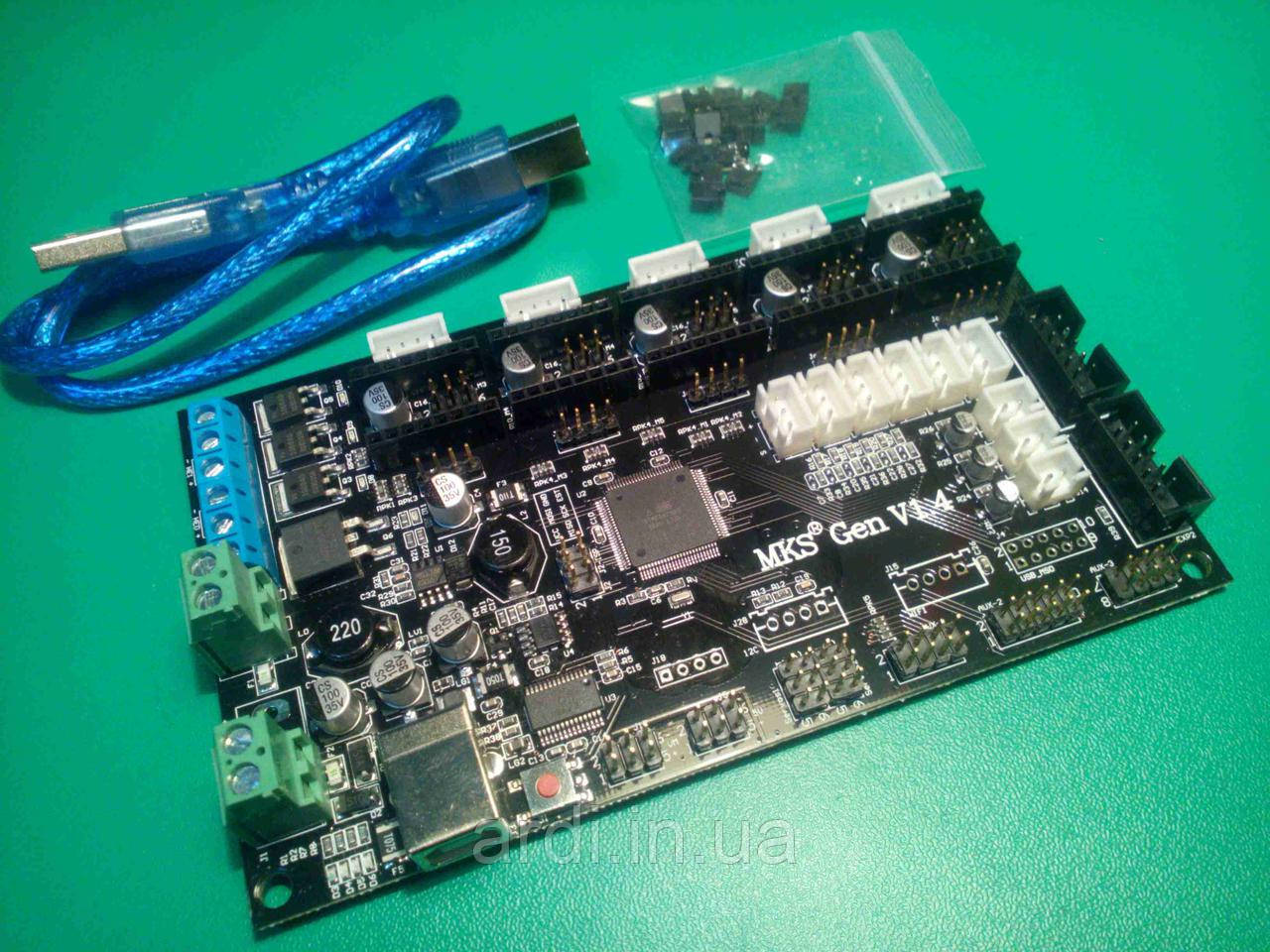 Плата керування MKS Gen V1.4 Arduino + RAMPS для 3D-принтера