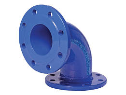 Відведення чавунний фланцевий тип Q 90 DN 50