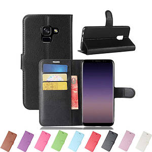 Чохол книжка Lichee для Samsung Galaxy A8 Plus (2018) (9 кольорів)