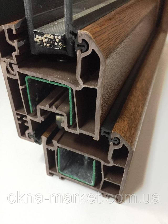 Ламіновані вікна Steko s300