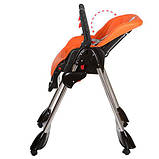 Дитячий стільчик для годування Bambi (M 3216-7) ПОМАРАНЧЕВИЙ, фото 2