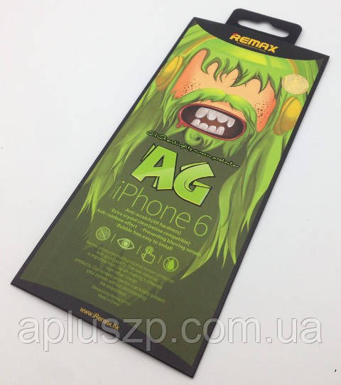 Захисна плівка REMAX iPhone 6 Matte Green