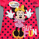 Уцінка - Літній костюм Minnie Mouse для дівчинки. Маломірить. 4 роки, фото 3