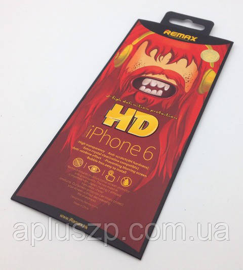 Захисна плівка REMAX iPhone 6 Glossy Red