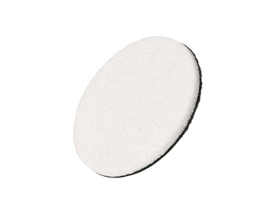 Фетровий полірувальний круг для скла - Flexipads Glass Polishing Pads 130х5 мм. 5" білий (46009), фото 2