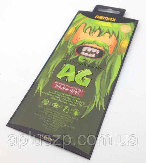 Захисна плівка REMAX iPhone 4/4S Matte Green