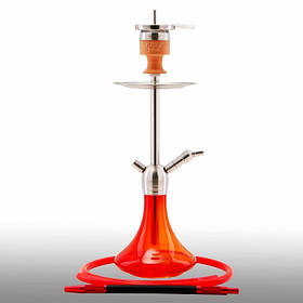 Кальян AMY Deluxe SS 12 Little palm висота 57 см на 1 персону червоний