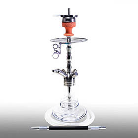 Кальян AMY Deluxe SS 14 Little Lulu висота 57 см на 1 персону прозорий