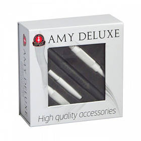 Комплект "Срібний Дихання" - шланг із алюмінієвим мундштуком від AMY Deluxe