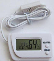 Термометр цифровий із гігрометром і виносним датчиком
