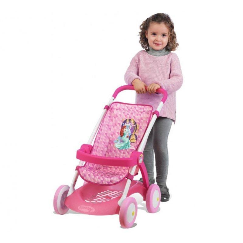 Коляска прогулянкова для ляльок Disney Princess Smoby 254011