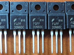 FQPF20N60C / 20N60C - N-Channel MOSFET TO-220F 20A 600V