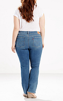 Жіночі класичні чорні джинси LEVIS 414 Classic Stretch Straight Jeans W34 L32 (W16) оригінал.