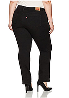 Жіночі класичні чорні джинси LEVIS 414 Classic Stretch Straight Jeans W18 (W34L30) оригінал. W34, W36