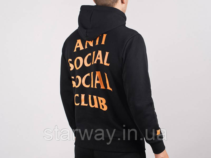 Толстовка з принтом A. S. S. C. paranoid | худі anti social social club