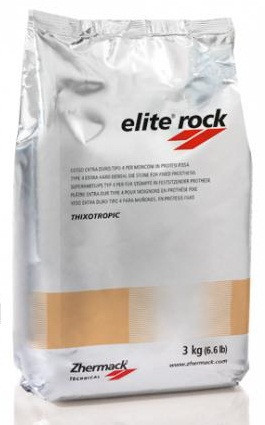 Elite Rock Sandy Brown (Еліт Рок) пісочно-коричневий 3кг, 4кл. Zhermack, фото 1