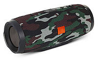 Портативна bluetooth колонка MP3 плеєр E3 CHARGE3 waterproof водонепроникна Power Bank Camo