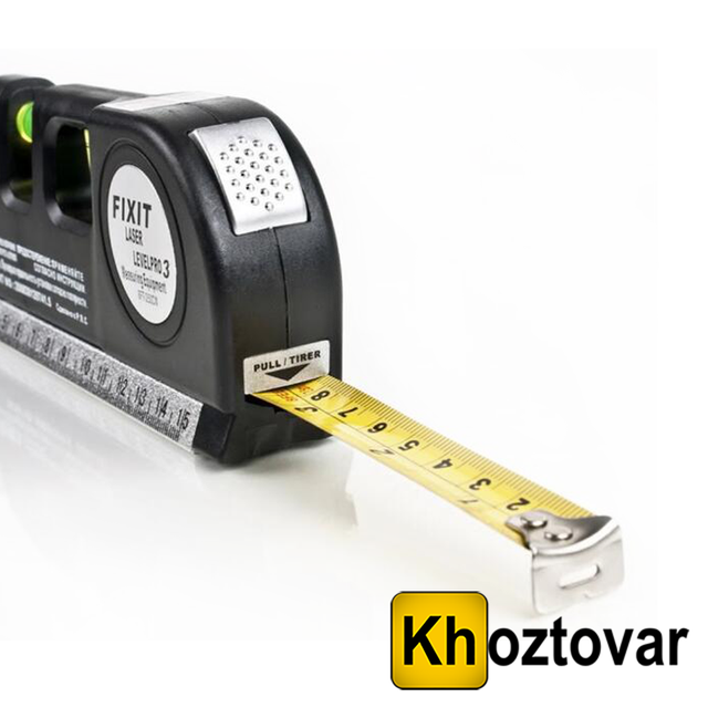 Лазерный уровень с рулеткой Laser Level Pro 3