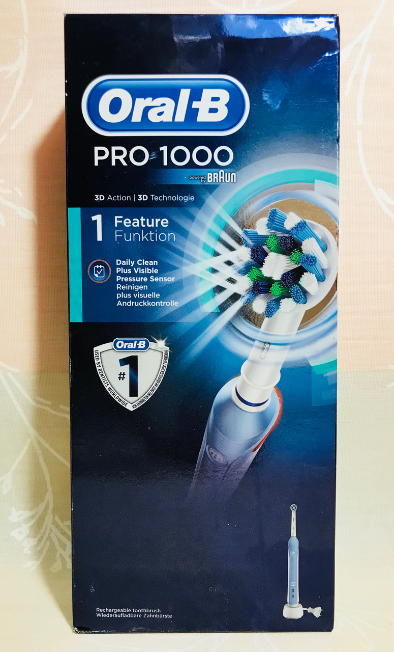 Електрична акумуляторна зубна щітка Oral-B PRO 1000