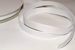 Репсова стрічка, цв.White