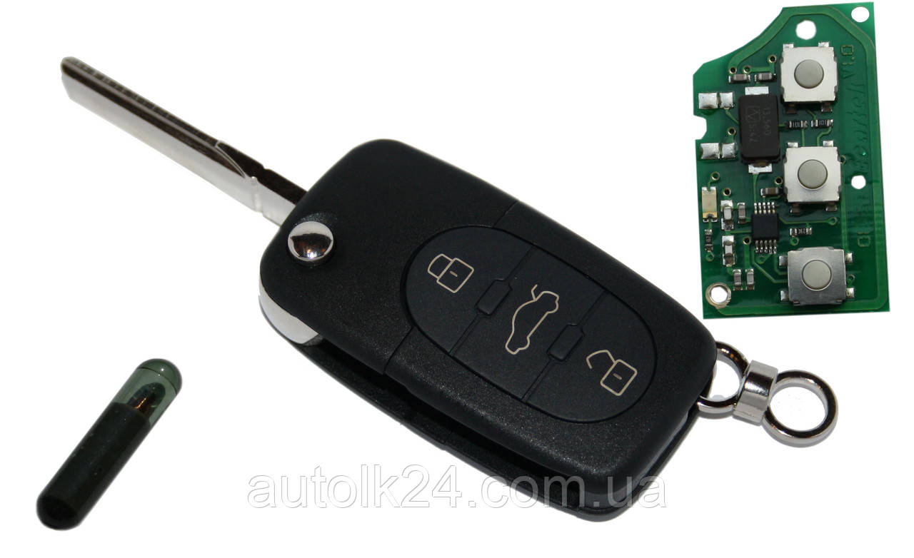 Викидний ключ для VW 1J0 959 753 B 433Mhz