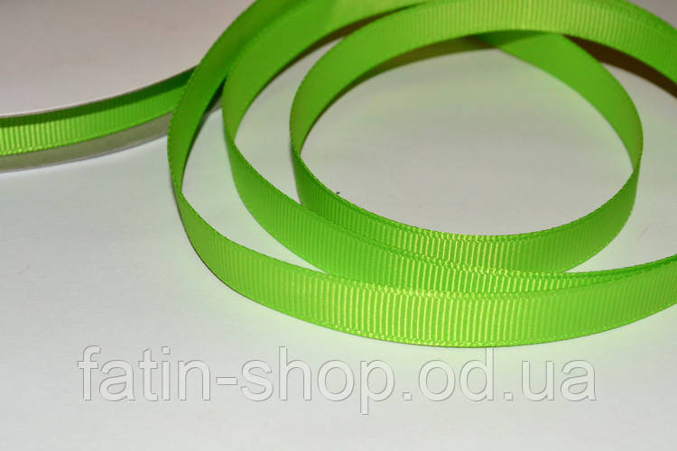 Репсова стрічка цв.Apple Green