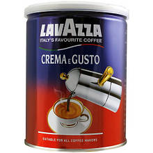 Кава мелена Lavazza Crema e Gusto Classico в жестяній банці 250г. OriginaL