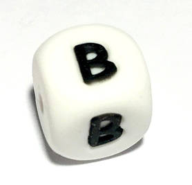 Літера - В (силіконові намистини)