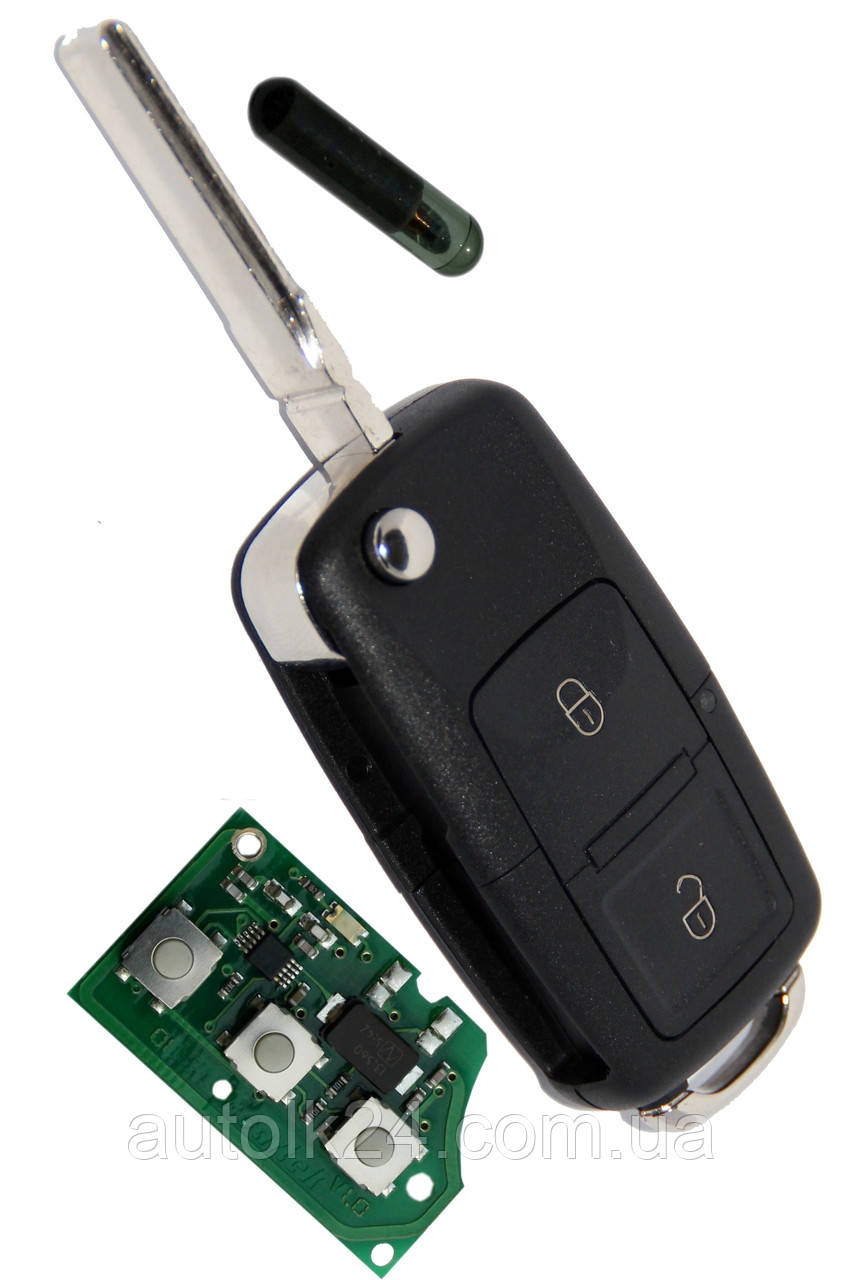 Викидний ключ для SKODA 1J0 959 753 C 433Mhz chip ID48
