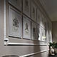Дизайн стін, кутові молдинги панелей P21, 6.7 x 6.7 x 0.9 cm, фото 2