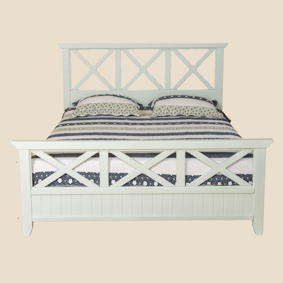 Ліжко дерев'яне Кантрі РКБ-Меблі, колір та розмір на вибір