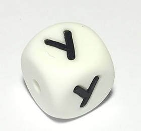 Буква - У (силіконові намистини)